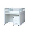 WS1835 White Workstation Desk - Thumbnail Image 1